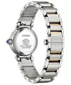 CITIZEN 【ケース径26mmサイズの白蝶貝文字板】幸せを願って贈られる花「スズラン」をモチーフにした人気シリーズウオッチ