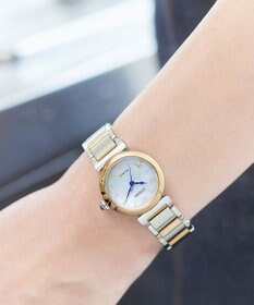 CITIZEN 【ケース径26mmサイズの白蝶貝文字板】幸せを願って贈られる花「スズラン」をモチーフにした人気シリーズウオッチ