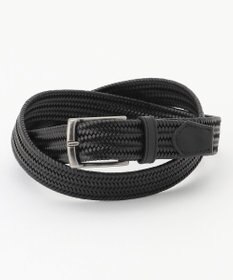 JOSEPH ABBOUD 【イタリア素材・ストレッチ・日本製】 ストレッチレザー ベルト