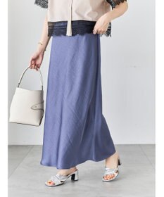 Te chichi バイアスサテンスカート