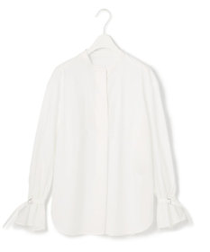 ICB 【洗える】エコナイロンストレッチ プルオーバーブラウス