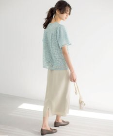 組曲 S グロッシーツイルタイト スカート