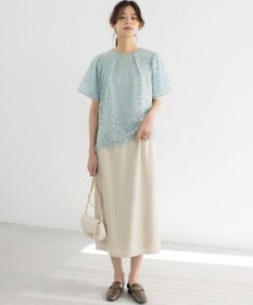 組曲 S グロッシーツイルタイト スカート