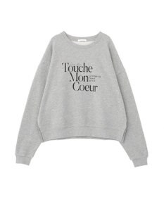 Green Parks オーバーサイズロゴ裏毛プルオーバー