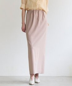 BEIGE， SPINEL / タックギャザー Iラインスカート