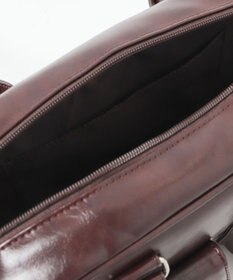 WEGO チャーム付きスクエアボストンバッグ