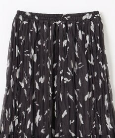 ANY アートドットプリントスカート