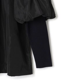 ICB L 【CLASSY.1月号掲載・洗える】VIS/PEスムース レイヤードデザインニット