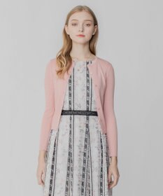 TOCCA 【洗える】SILK RIB CARDIGAN カーディガン