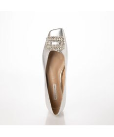 MODE ET JACOMO <MODE ET JACOMO>ビジューモチーフフラットパンプス