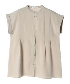 Green Parks フレンチスリーブタックブラウス