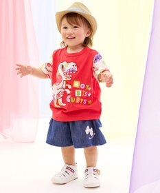 MIKI HOUSE HOT BISCUITS 【13-17cm】ダブルラッセル 水抜けサンダル