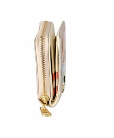 tsumori chisato CARRY tcパッチワーク ラウンドファスナー2つ折り財布