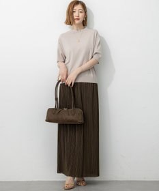 23区 【洗える/吊り干しOK】ヴィスコースストレッチ パフスリーブ ニット