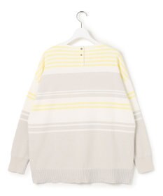 23区 L 【先行予約】コットンポリエステルストレッチ オーバーサイズ ニット