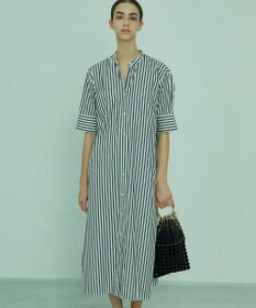 BEIGE， PERSIMMON / シャツワンピース