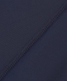 23区GOLF 【WOMEN】【吸水速乾・UVケア】袖ライン モックネックシャツ