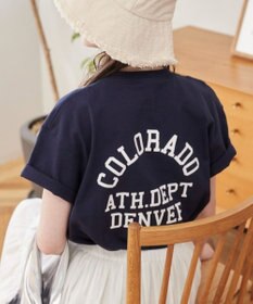 WEGO 【ANGIE VINTAGE】カレッジロゴプリントTee