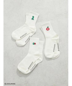 Green Parks ジョグマン／ワンポイント刺しゅうソックス