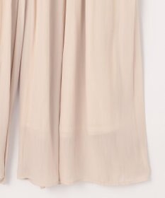 組曲 L 【WEB限定】シアープリーツライクシフォン パンツ