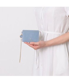 LANVIN en Bleu メラニー リール付きパスケース