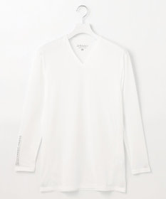 23区GOLF 【MEN】【吸水速乾・UVケア】30デニール 無地Vネックインナーシャツ