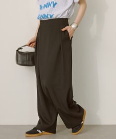 AMERICAN HOLIC タック　ラップワイドパンツ