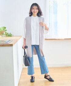 ANY 【UVカット・吸水速乾・抗菌防臭】バルーンスリーブブラウス