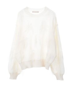 Green Parks フリンジニットプルオーバー