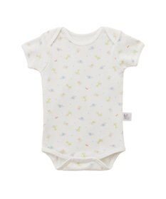 MIKI HOUSE HOT BISCUITS 【70-80cm】 半袖ボディシャツ(かぶり仕様)