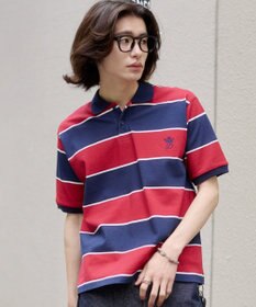 WEGO 【ユニセックス着用ITEM】ワンポイントボーダーポロ（SS）