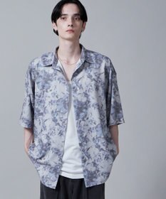 WEGO アムンゼンパターンBIGシャツ（S）