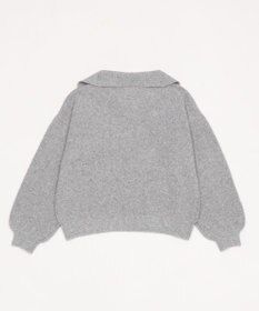 WEGO フラッフィーハーフジップニット