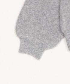 WEGO フラッフィーハーフジップニット