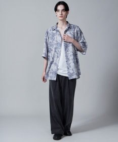 WEGO アムンゼンパターンBIGシャツ（S）