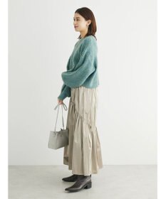 Green Parks ・ＥＬＥＮＣＡＲＥ　ＤＵＥ　ミックスシャギーニット