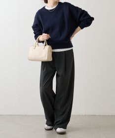 russet 《composition》レザー2WAYミニボストンバッグ(CE-1684)