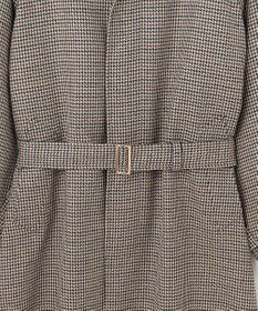J.PRESS MEN 【J.PRESS ORIGINALS】 SILK TWEED BELTED BALMACAAN COAT / JAPAN MADE