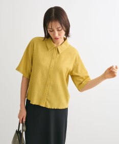 Green Parks BEST PRICE 表面カット衿付シャツ