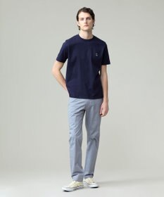 J.PRESS MEN 【ストレッチ】シャンブレーストレッチツイル パンツ