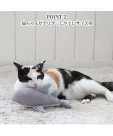 PET PARADISE 猫 おもちゃ  サメ コーデュロイ キャットニップ入り