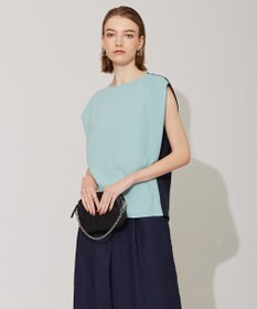 ICB 【WEB限定カラーあり・洗える】 プリントコンビ カットソー