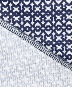 23区GOLF 【WOMEN】モノグラム柄 ハーフジップカットソー