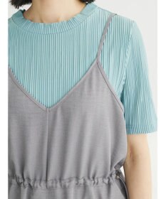 Green Parks 冷やっとすずやかウエストドロストサロペット