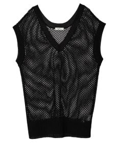 earth music&ecology Ｖネックメッシュベスト