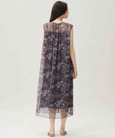 自由区 L 【カタログ掲載・洗える】ボタニカルフラワープリント ワンピース