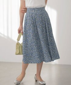 組曲 L 【先行予約・WEB限定】フラワーガーデンプリント スカート