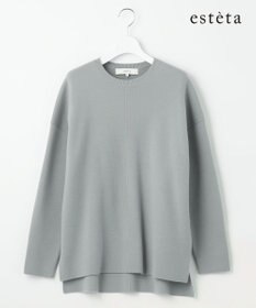 23区 S 【エステータ】エアリースパンウール プルオーバーニット