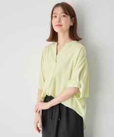 ANY L タックスリーブブラウス