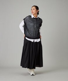 Chacott 【ノーソーイングニット】ラウンドメッシュニット